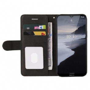 Leren Hoesje voor Nokia 4.2 Bicolor Artistiek