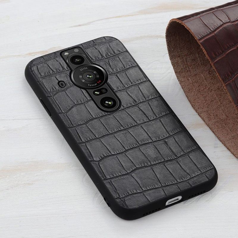 Hoesje voor Sony Xperia Pro-I Chique Croco