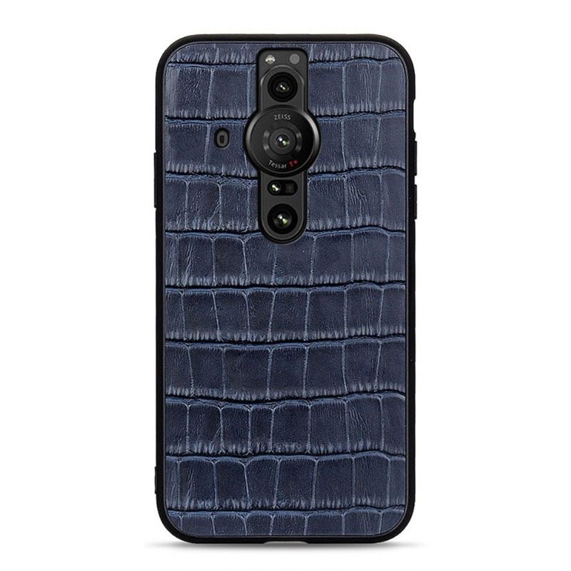 Hoesje voor Sony Xperia Pro-I Chique Croco
