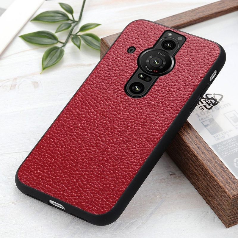 Hoesje voor Sony Xperia Pro-I Generfd Leer