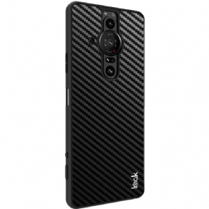 Hoesje voor Sony Xperia Pro-I Imak Carbon Stijl
