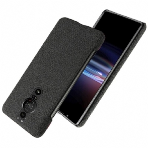 Hoesje voor Sony Xperia Pro-I Stoffen Bekleding