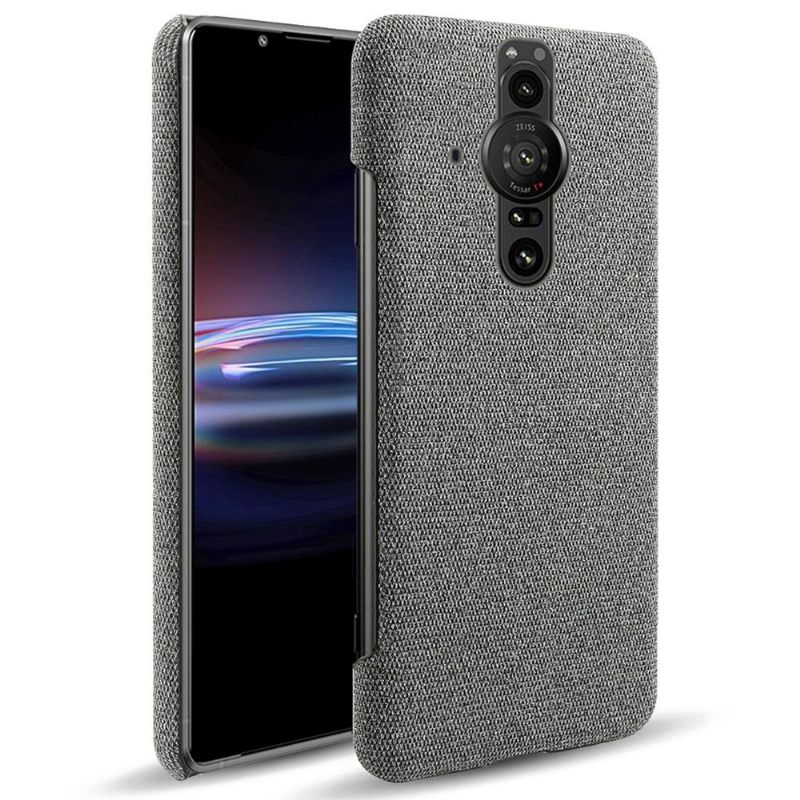 Hoesje voor Sony Xperia Pro-I Stoffen Bekleding