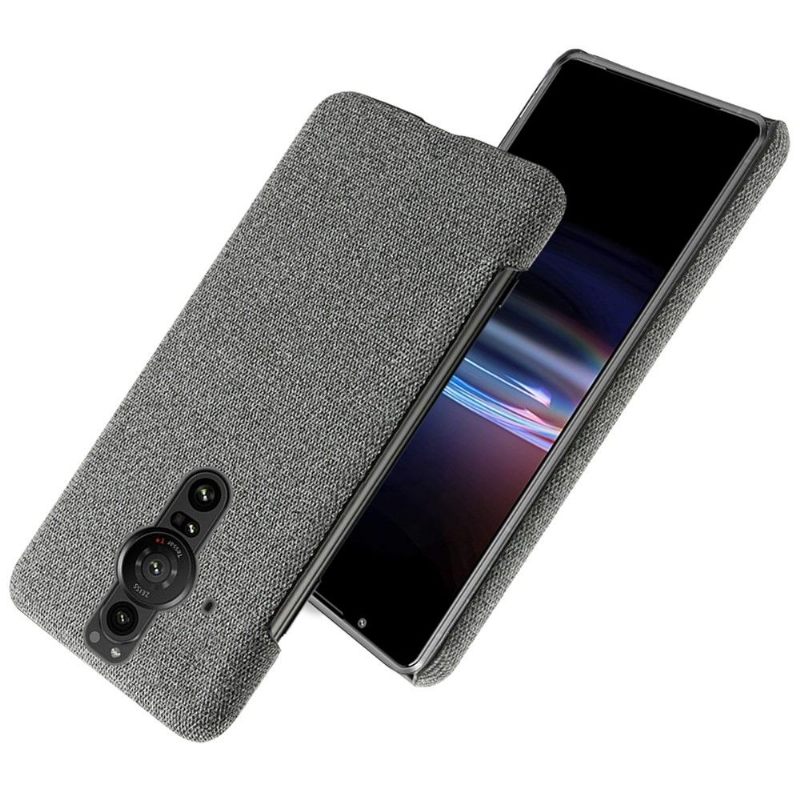 Hoesje voor Sony Xperia Pro-I Stoffen Bekleding