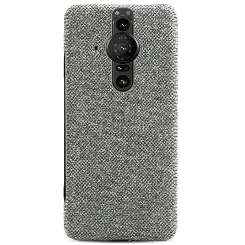 Hoesje voor Sony Xperia Pro-I Stoffen Bekleding