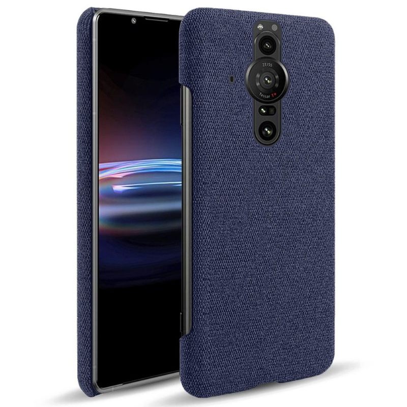 Hoesje voor Sony Xperia Pro-I Stoffen Bekleding