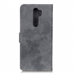 Cover voor Xiaomi Redmi 9 Cyrius Kunstleer Vintage