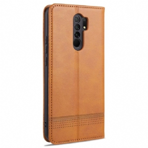 Cover voor Xiaomi Redmi 9 Folio-hoesje Azns