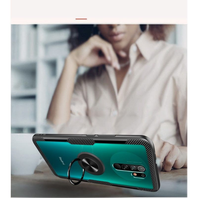 Hoesje voor Xiaomi Redmi 9 Transparante Vinger