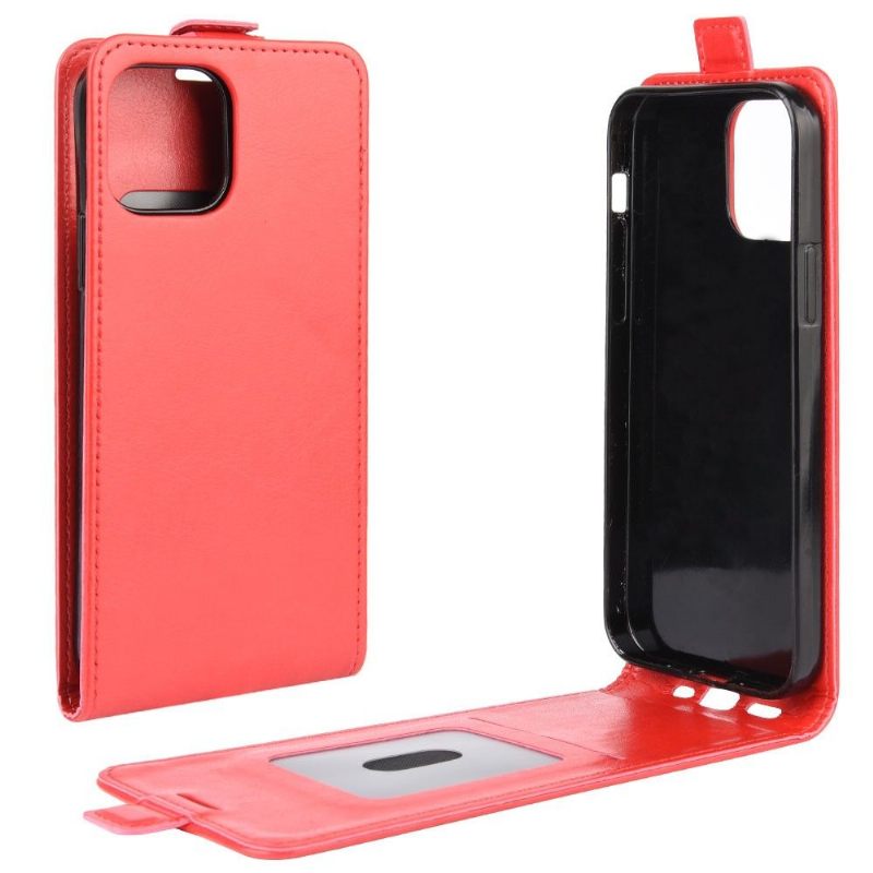 Flip Case voor iPhone 12 Mini Folio-hoesje Verticaal Kunstleer