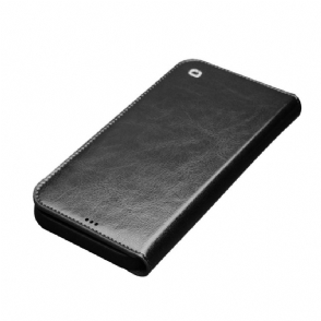 Folio-hoesje voor iPhone 12 Mini Echt Leer