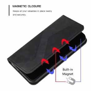 Folio-hoesje voor iPhone 12 Mini S-vorm Zakelijk