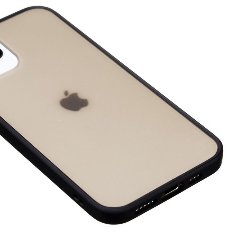 Hoesje voor iPhone 12 Mini Anti-fall Half Helder