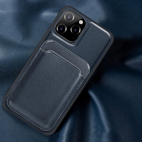 Hoesje voor iPhone 12 Mini Yalan-serie Met Magnetische Kaarthouder