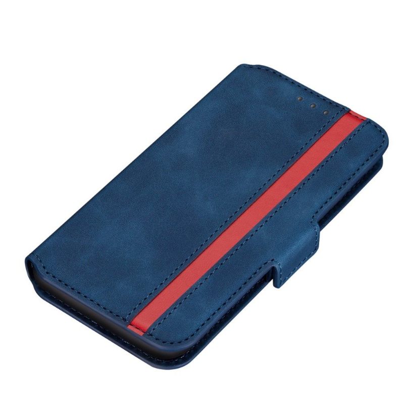 Leren Hoesje voor iPhone 12 Mini Rosie Retro-lijn