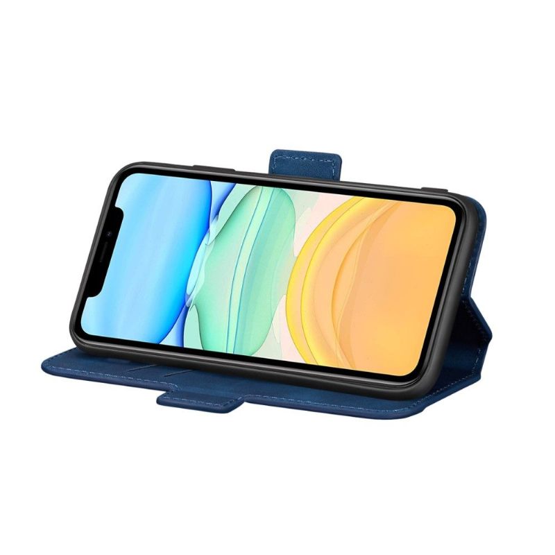 Leren Hoesje voor iPhone 12 Mini Rosie Retro-lijn