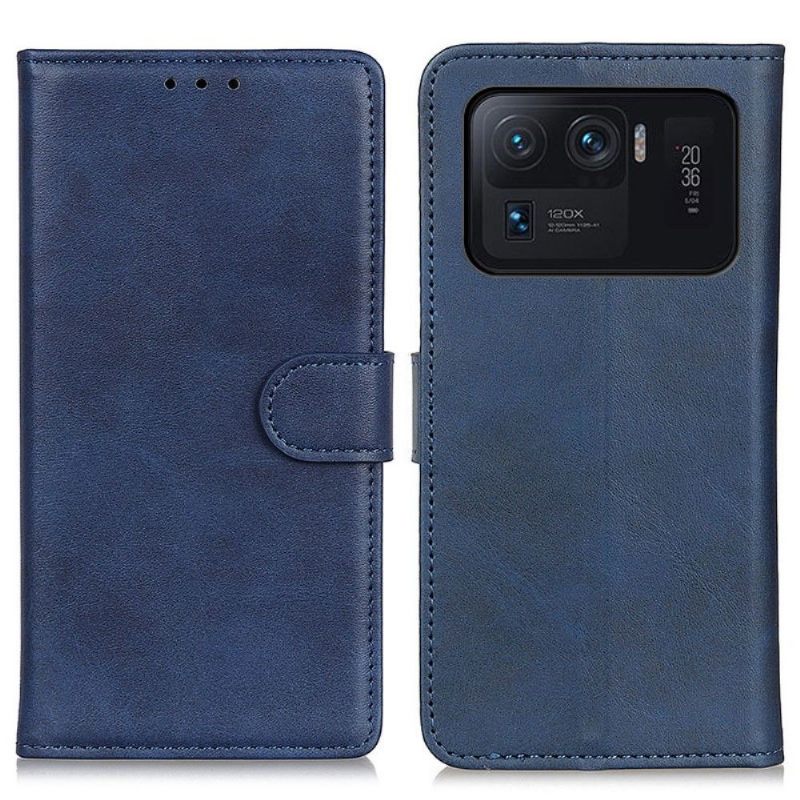 Folio-hoesje voor Xiaomi Mi 11 Ultra Marius Mat Leereffect