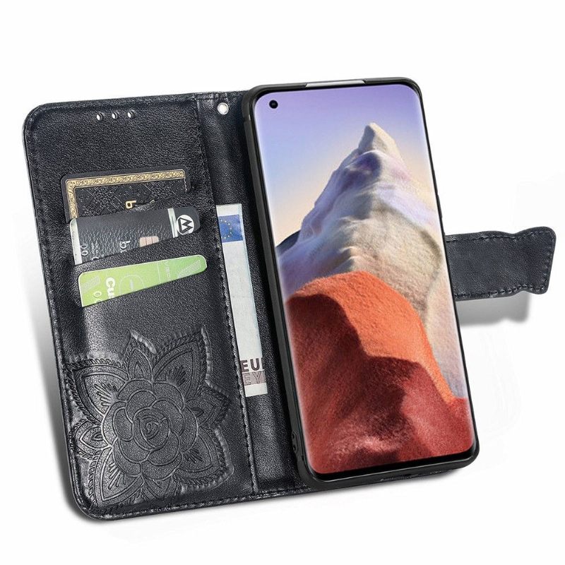 Folio-hoesje voor Xiaomi Mi 11 Ultra Reliëfvlinder