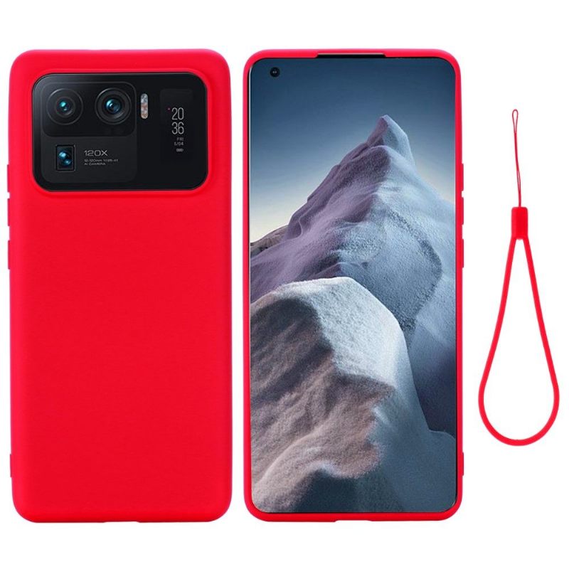 Hoesje voor Xiaomi Mi 11 Ultra Anti-fall Puro Vloeibare Siliconen