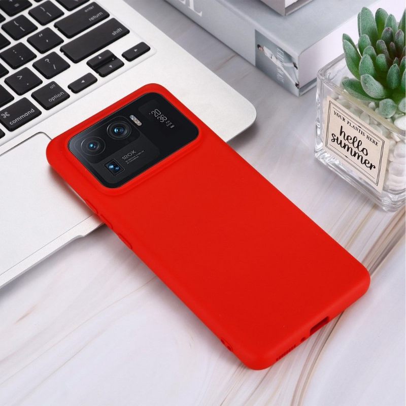 Hoesje voor Xiaomi Mi 11 Ultra Anti-fall Puro Vloeibare Siliconen