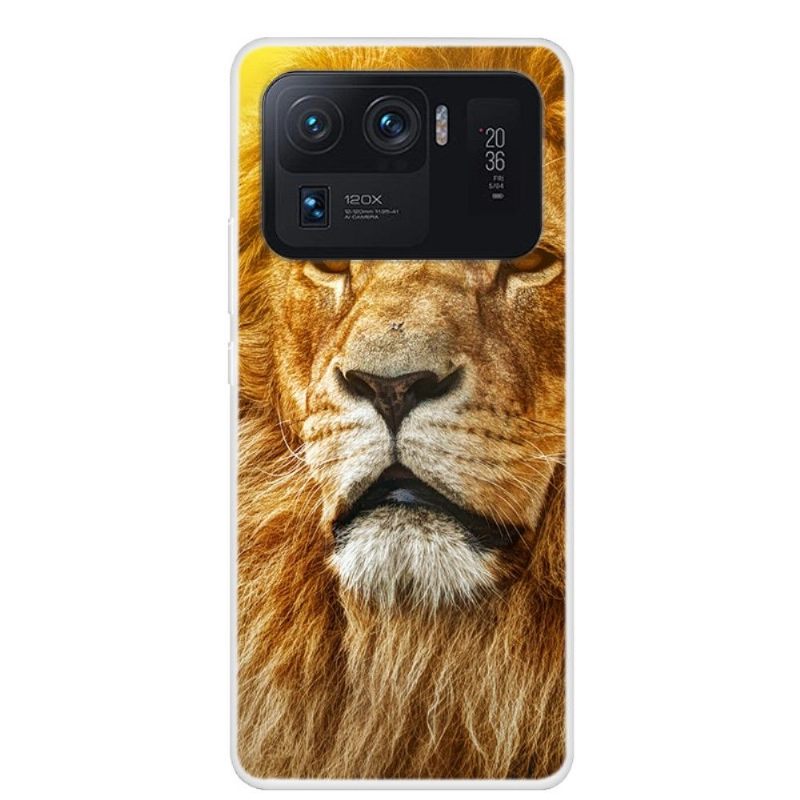 Hoesje voor Xiaomi Mi 11 Ultra Gouden Leeuw