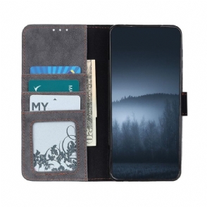 Leren Hoesje voor Xiaomi Mi 11 Ultra Khazneh Retro Leder Effect