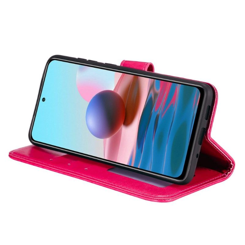 Flip Case voor Xiaomi Redmi Note 10 4G / Note 10S Zon Mandala