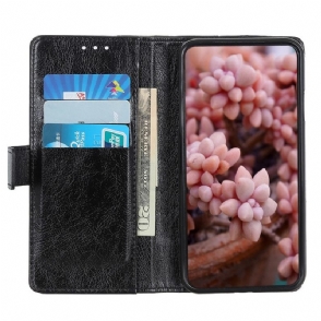 Folio-hoesje voor Xiaomi Redmi Note 10 4G / Note 10S Vintage Nappa