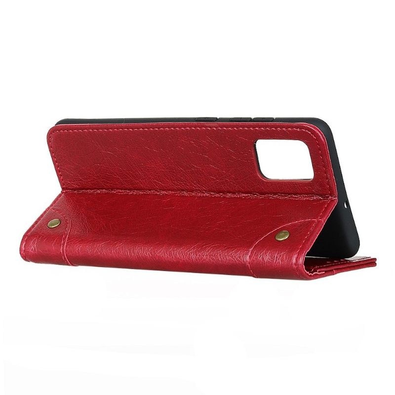 Folio-hoesje voor Xiaomi Redmi Note 10 4G / Note 10S Vintage Nappa