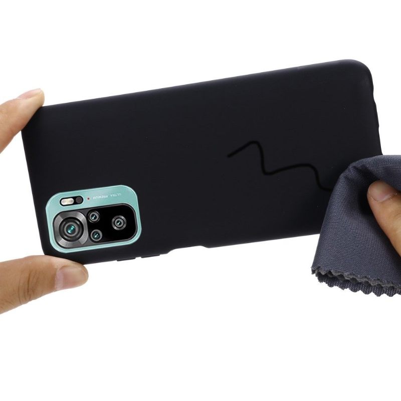 Hoesje voor Xiaomi Redmi Note 10 4G / Note 10S Anti-fall Puro Vloeibare Siliconen