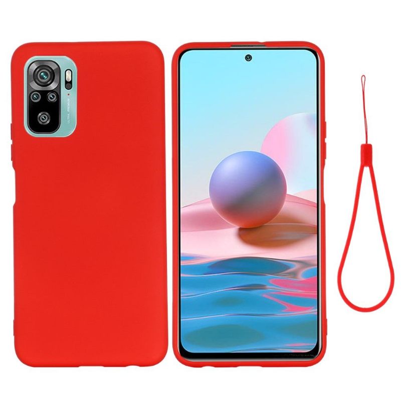 Hoesje voor Xiaomi Redmi Note 10 4G / Note 10S Anti-fall Puro Vloeibare Siliconen
