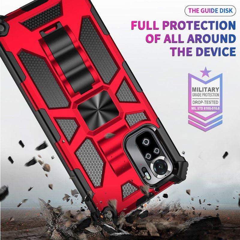 Hoesje voor Xiaomi Redmi Note 10 4G / Note 10S Koffer Functie Ondersteuning