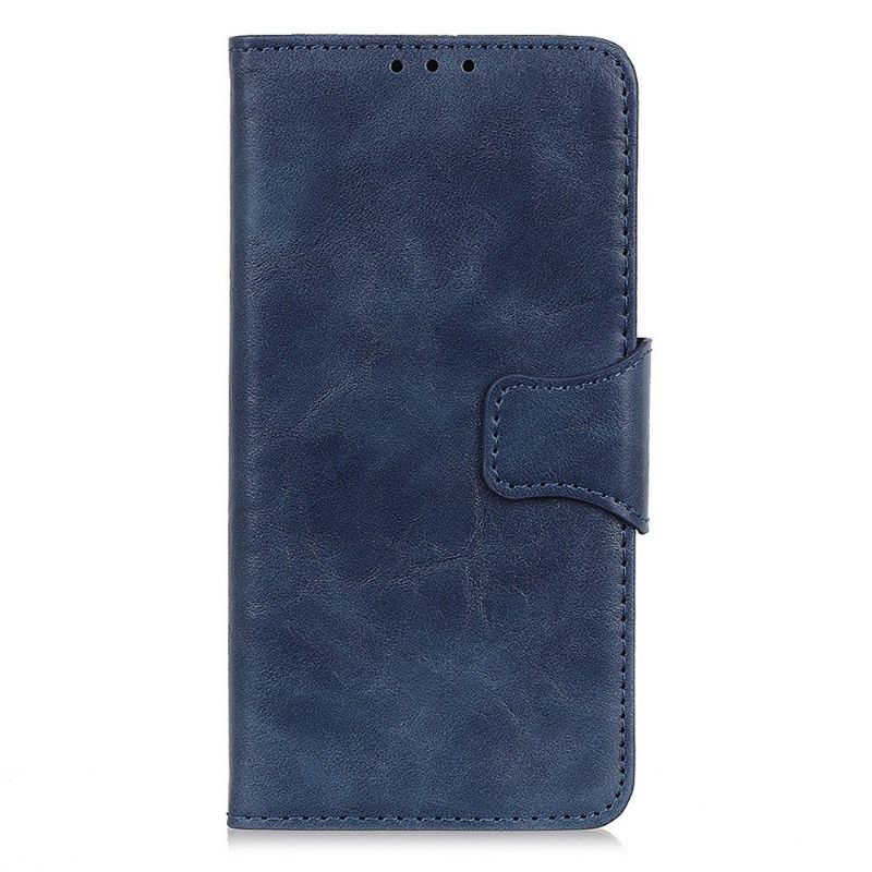 Cover voor Motorola Moto G71 5G Edouard Klassiek Kunstleer