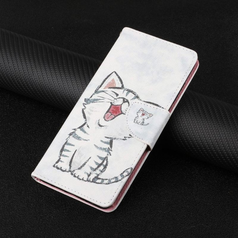 Folio-hoesje voor Samsung Galaxy A22 5G Chatinhoud