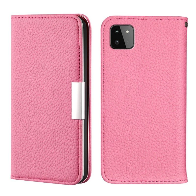 Folio-hoesje voor Samsung Galaxy A22 5G Generfde Faux Leather Flip