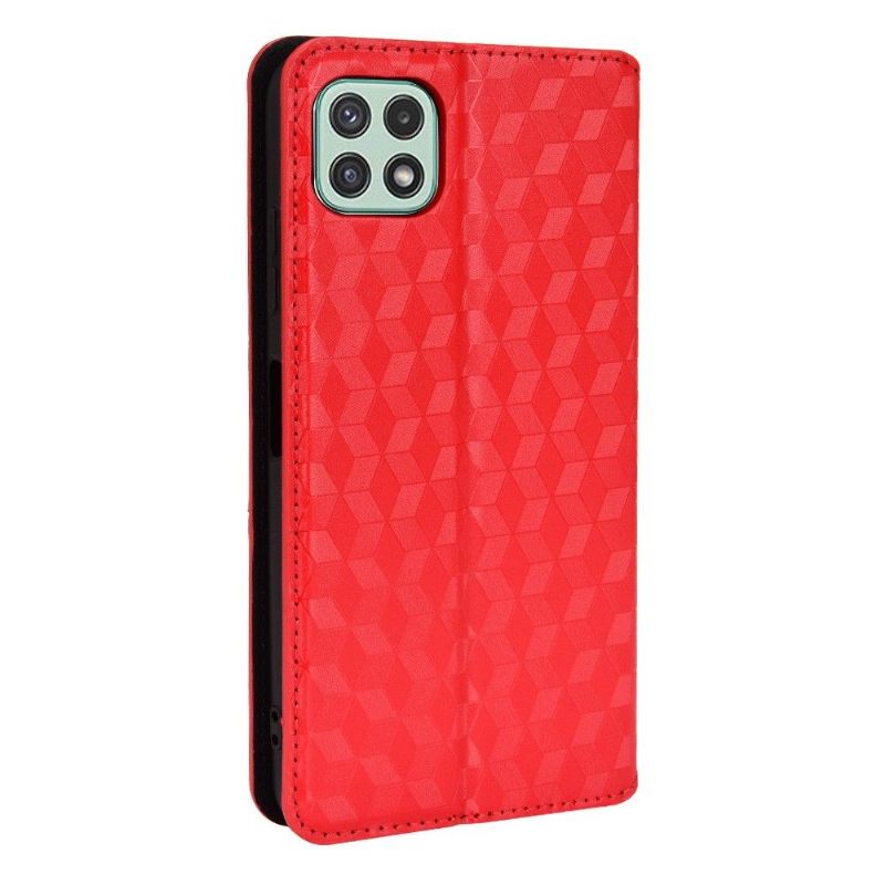 Folio-hoesje voor Samsung Galaxy A22 5G Ontwerpgeometrie