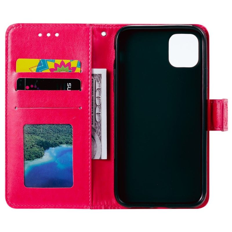Folio-hoesje voor Samsung Galaxy A22 5G Zon Mandala