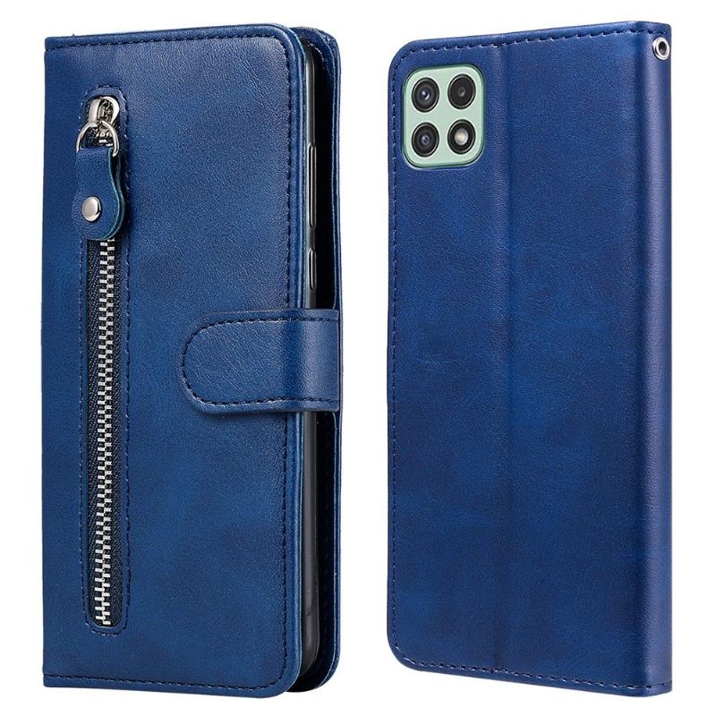 Leren Hoesje voor Samsung Galaxy A22 5G Portemonnee Leren Elena