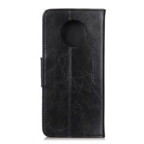 Cover voor OnePlus 7T Portemonnee Edouard Kunstleer Portemonnee