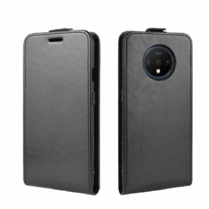 Folio-hoesje voor OnePlus 7T Kunstleer Verticaal