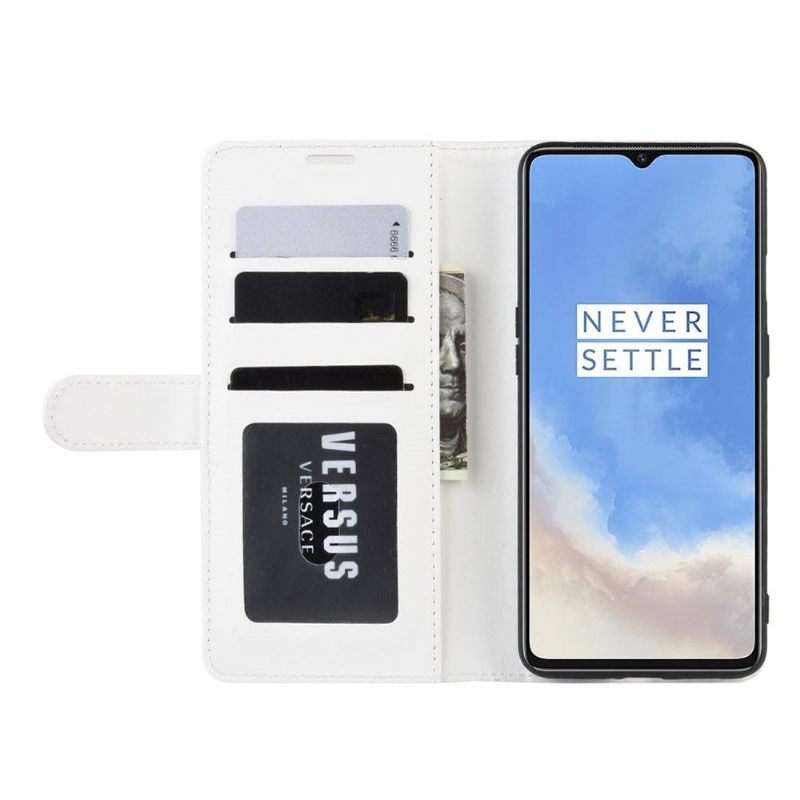 Folio-hoesje voor OnePlus 7T Ondersteuningsfunctie Van Imitatieleer