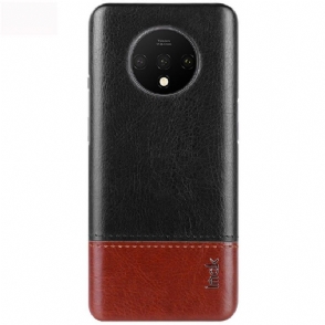 Hoesje voor OnePlus 7T Anti-fall Imak Bicolor Imitatieleer