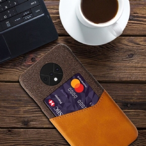 Hoesje voor OnePlus 7T Olympus Leereffect