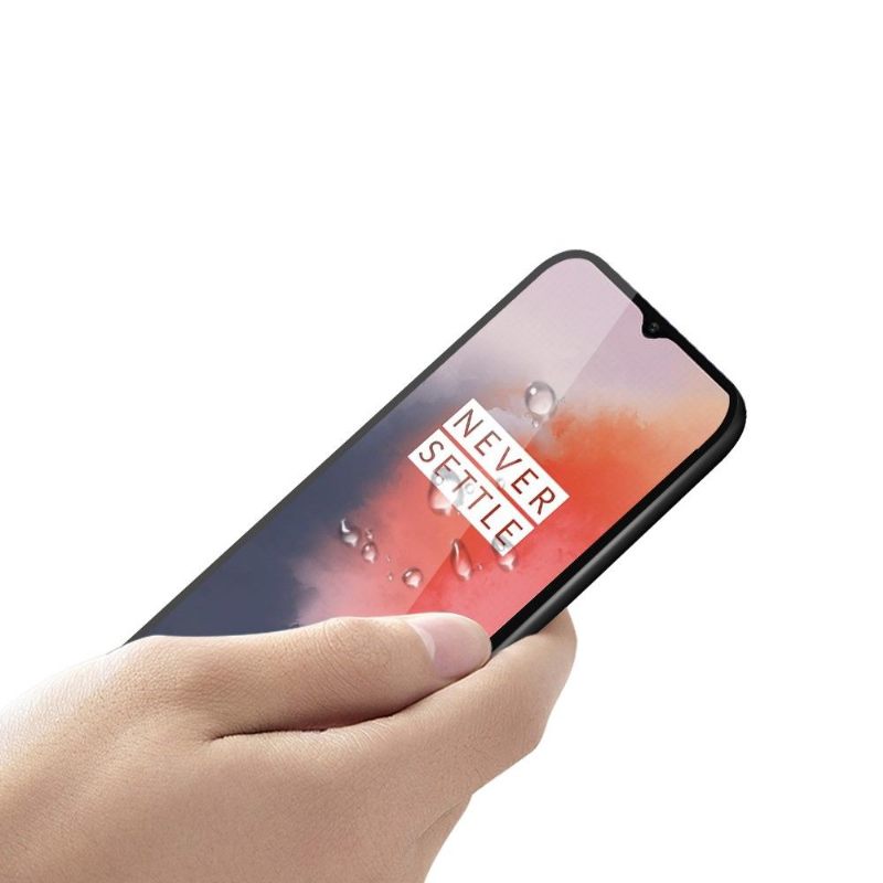 Oneplus 7T - Schermbeschermer Van Gehard Glas Op Volledige Grootte