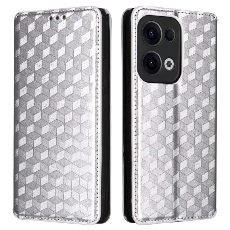 Folio-hoesje Oppo Reno 13 5g 3d Diamanten Bescherming Hoesje