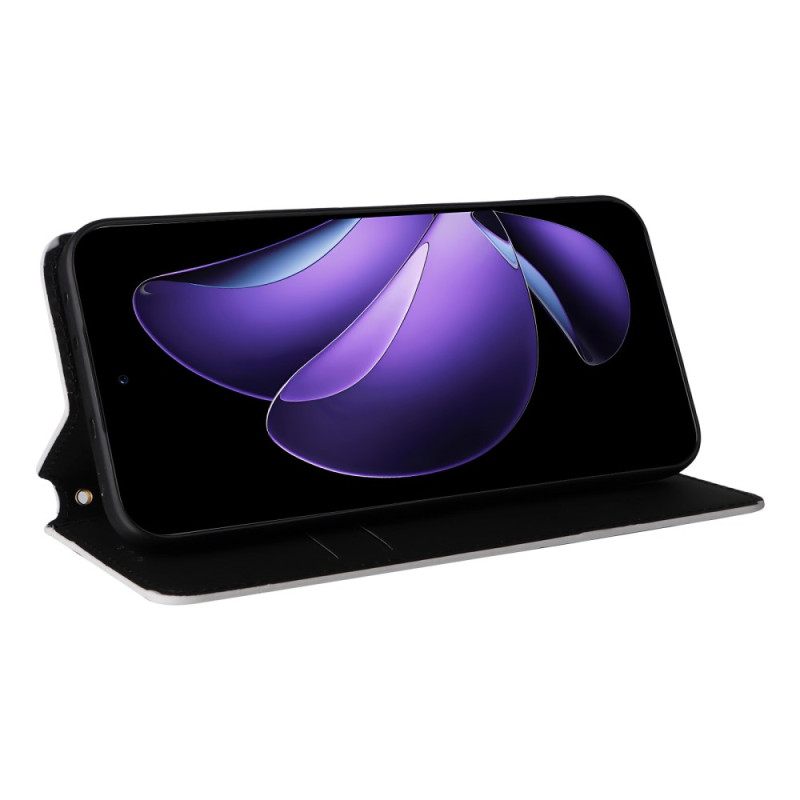 Folio-hoesje Oppo Reno 13 5g 3d Diamanten Bescherming Hoesje