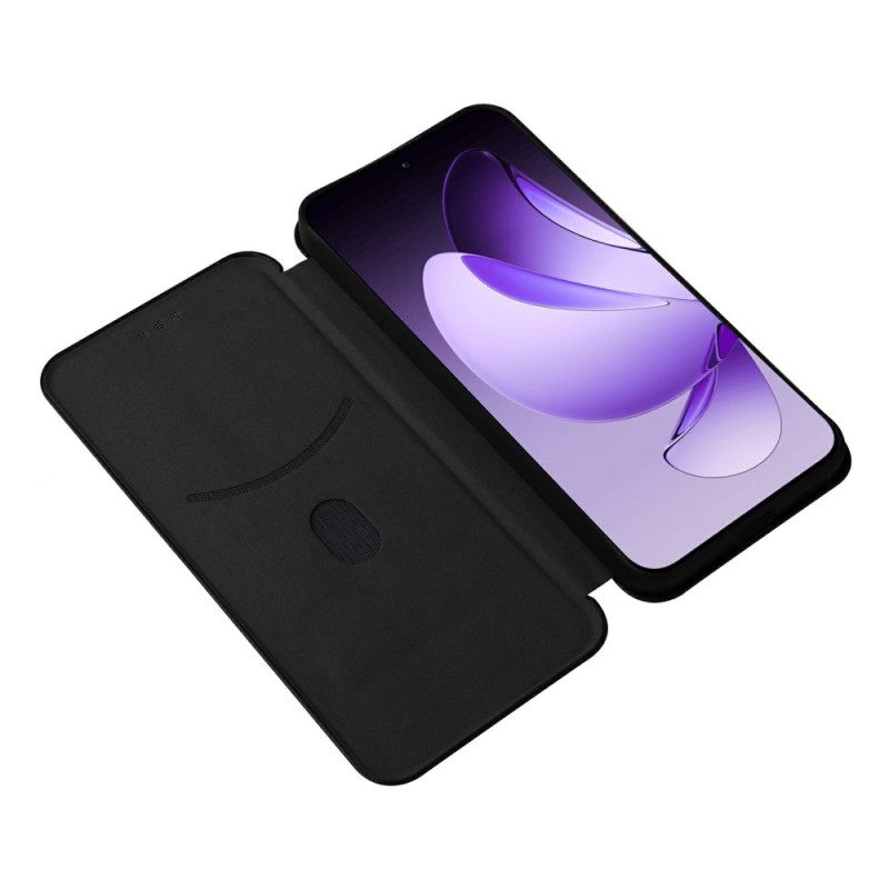 Folio-hoesje Oppo Reno 13 5g Telefoonhoesje Koolstofvezel