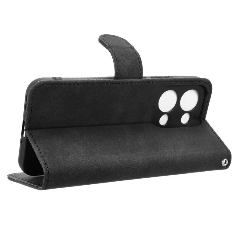 Folio-hoesje Oppo Reno 13 5g Telefoonhoesje Suède-effect