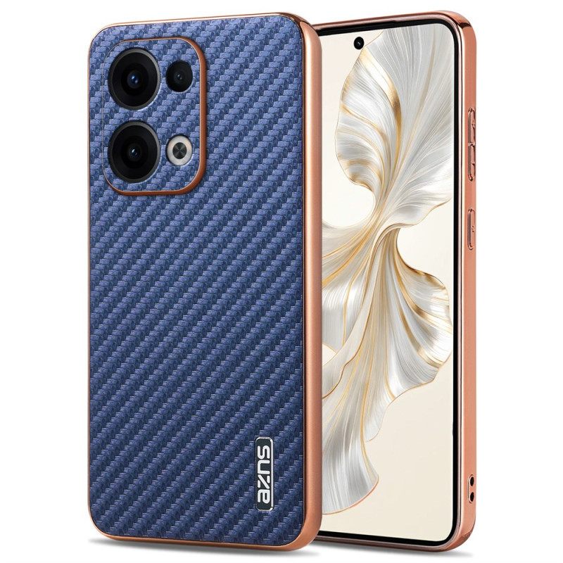 Hoesje Oppo Reno 13 5g Geborsteld Koolstofvezel Azns
