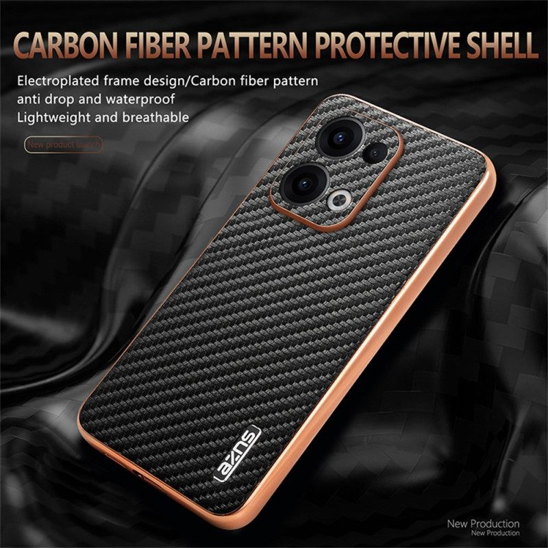 Hoesje Oppo Reno 13 5g Geborsteld Koolstofvezel Azns